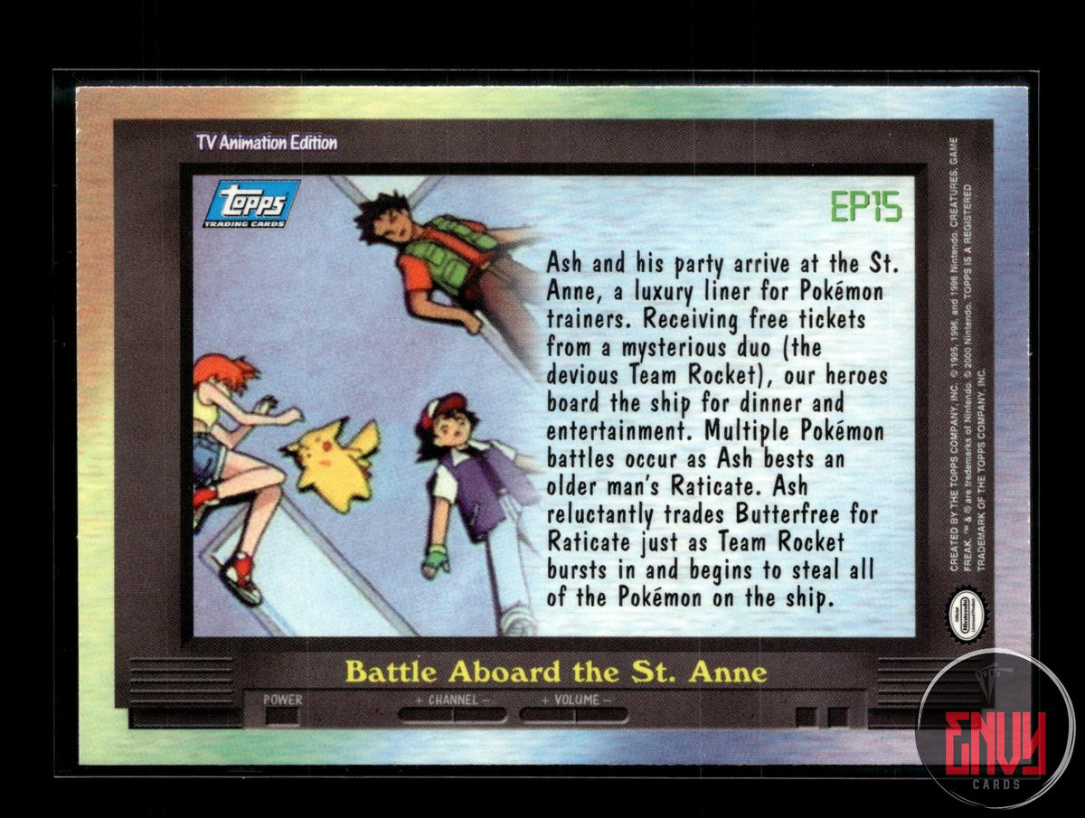 EP15 Battle Aboard the St. Anne LP #137 Topps Trading Cards Series 2 Pokemon