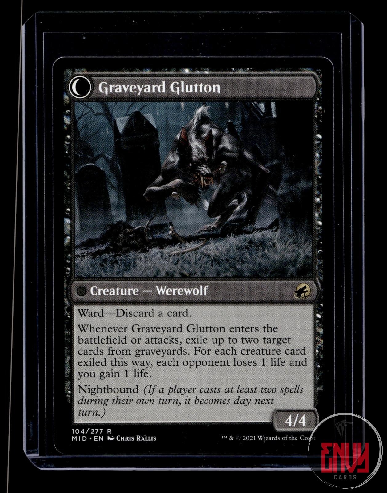 Graveyard Trespasser Lightly Played 104 Rare Innistrad: Midnight Hunt