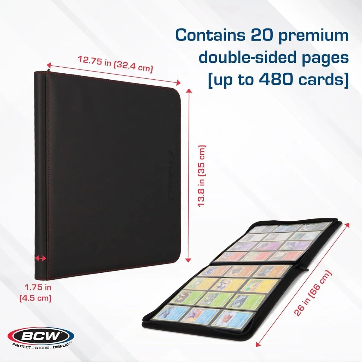 BCW Z-Folio 12-Pocket LX Album Binder