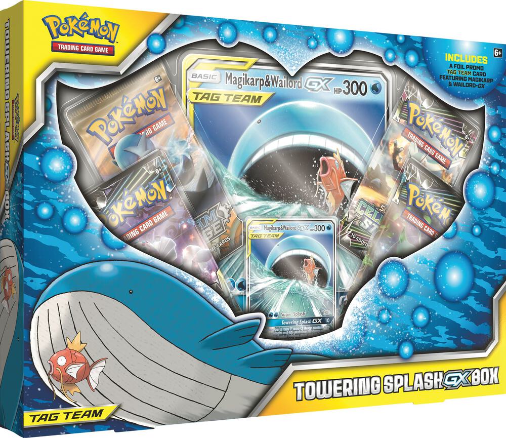 Pokemon TCG: Towering Splash GX Box