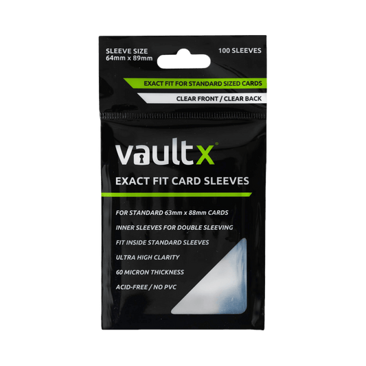 Vault-X Exact Fit Card Sleeves