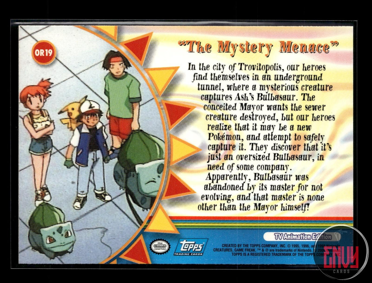The Mystery Menace LP #183 Topps Trading Cards Series 3 Pokemon