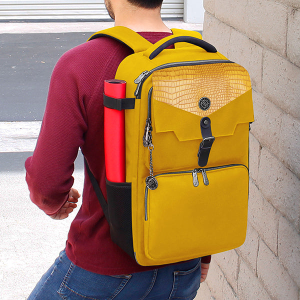 Backpack: ENHANCE Card Storage Backpack- Gold, Collector's Edition