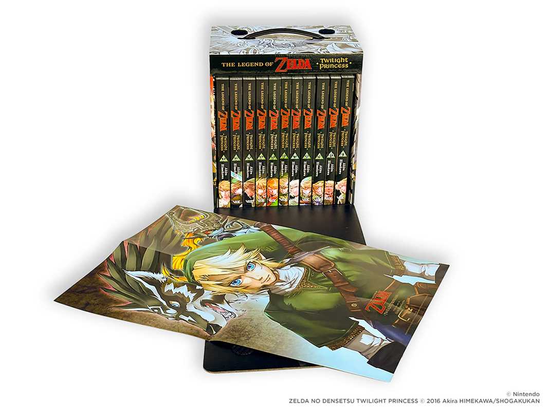 Legend of Zelda: Twilight Princess Complete Box Set by Akira Himekawa