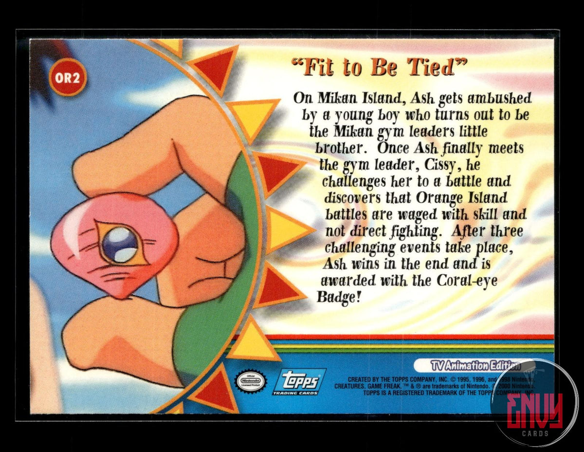 Fit To Be Tied LP #166 Topps Trading Cards Series 3 Pokemon