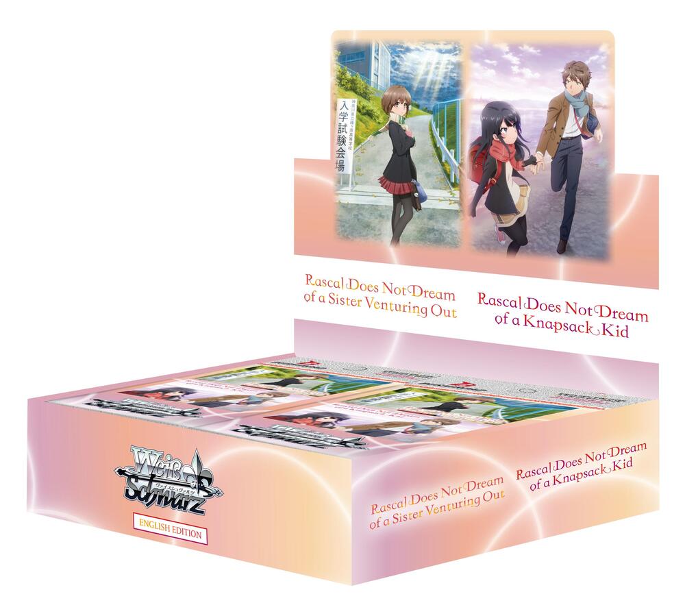 Weiss Schwarz: Rascal Does Not Dream of Santa Claus Booster Display