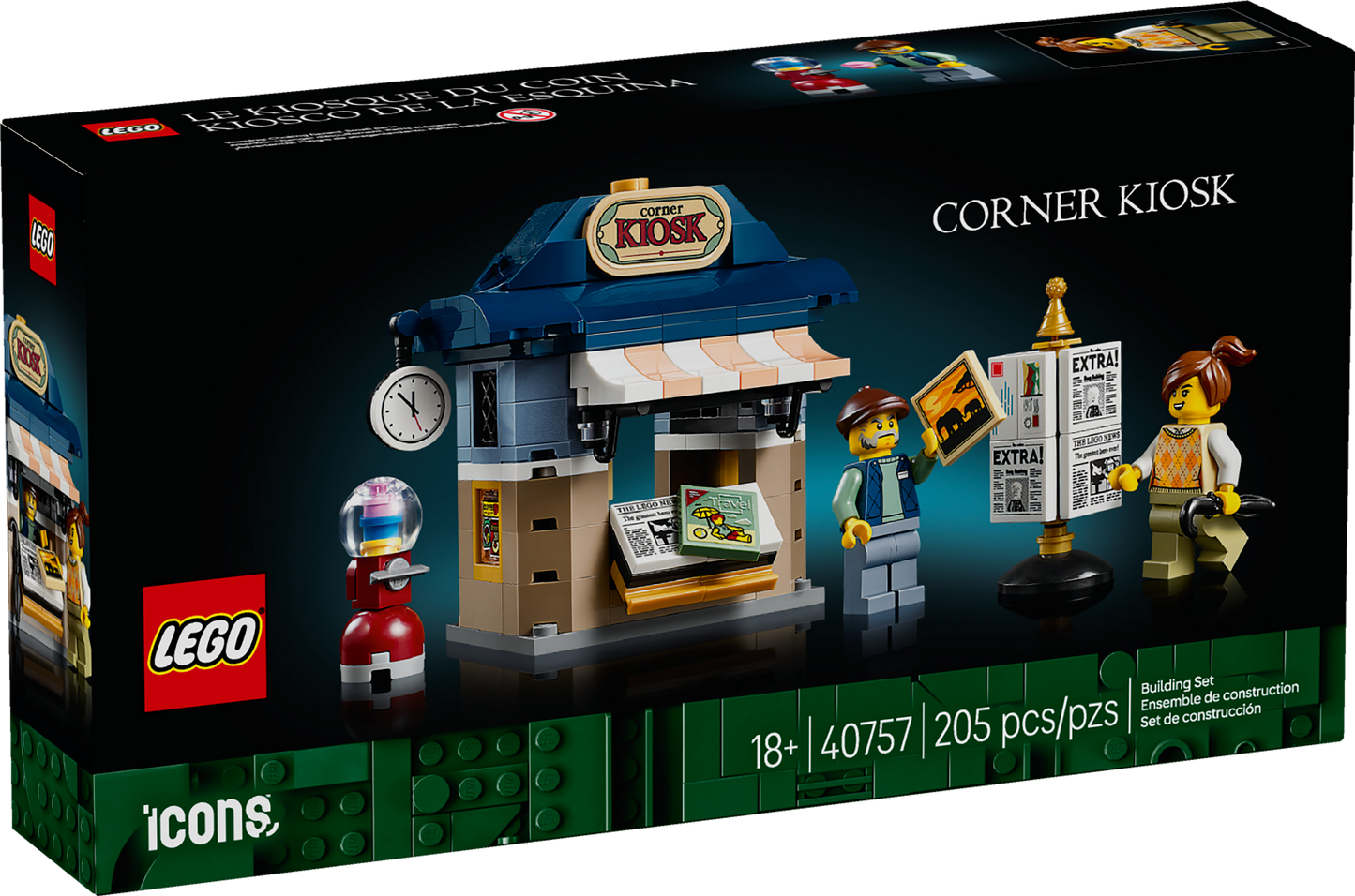 LEGO: Corner Kiosk 40757