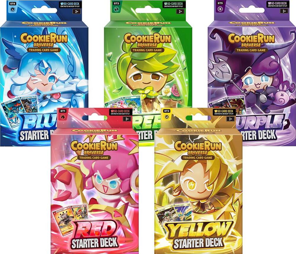 CookieRun Braverse TCG: Starter Deck Display