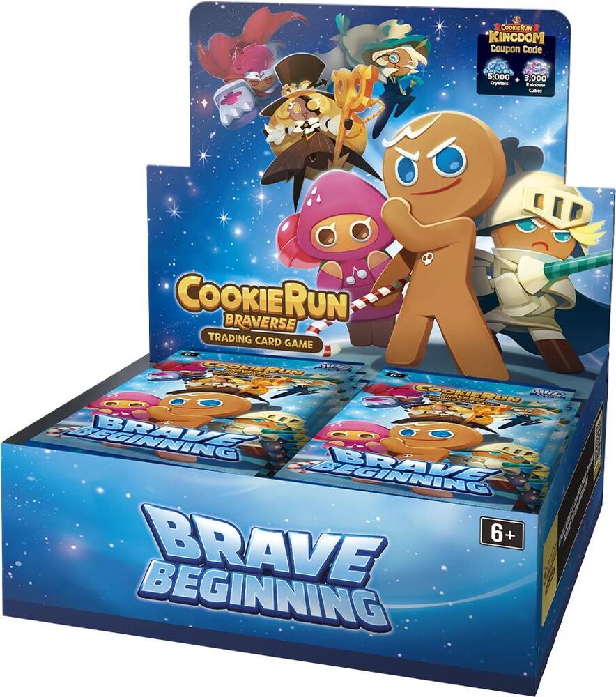 CookieRun Braverse TCG: Set 1+2- Brave Beginning Booster Pack Display