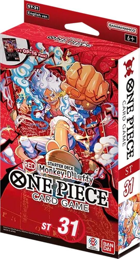 One Piece CCG: Starter Deck 31: RED Monkey.D.Luffy