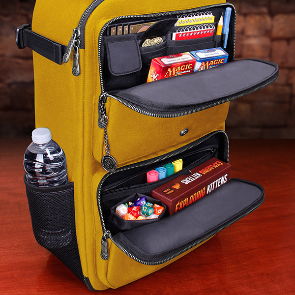 Backpack: ENHANCE Card Storage Backpack- Gold, Collector's Edition