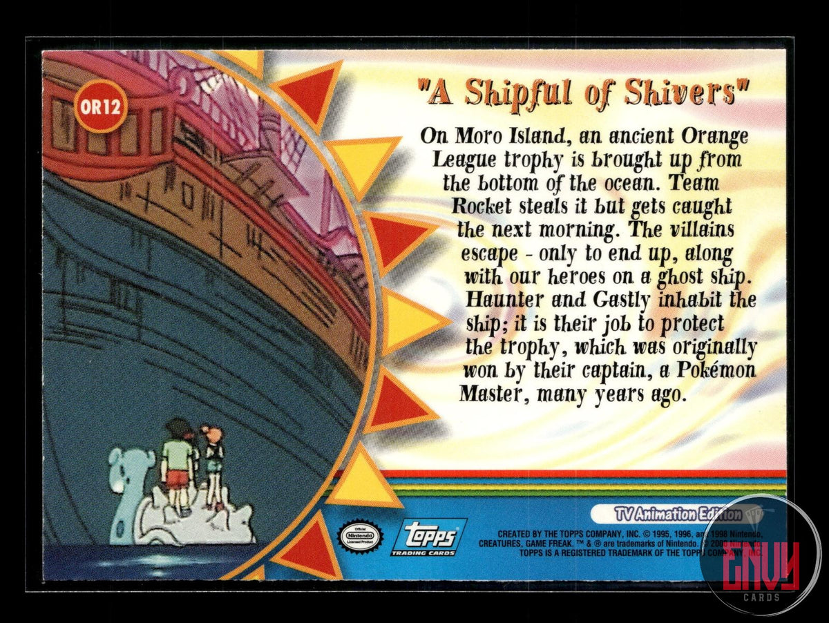 A Shipful Of Shivers LP #176 Topps Trading Cards Series 3 Pokemon