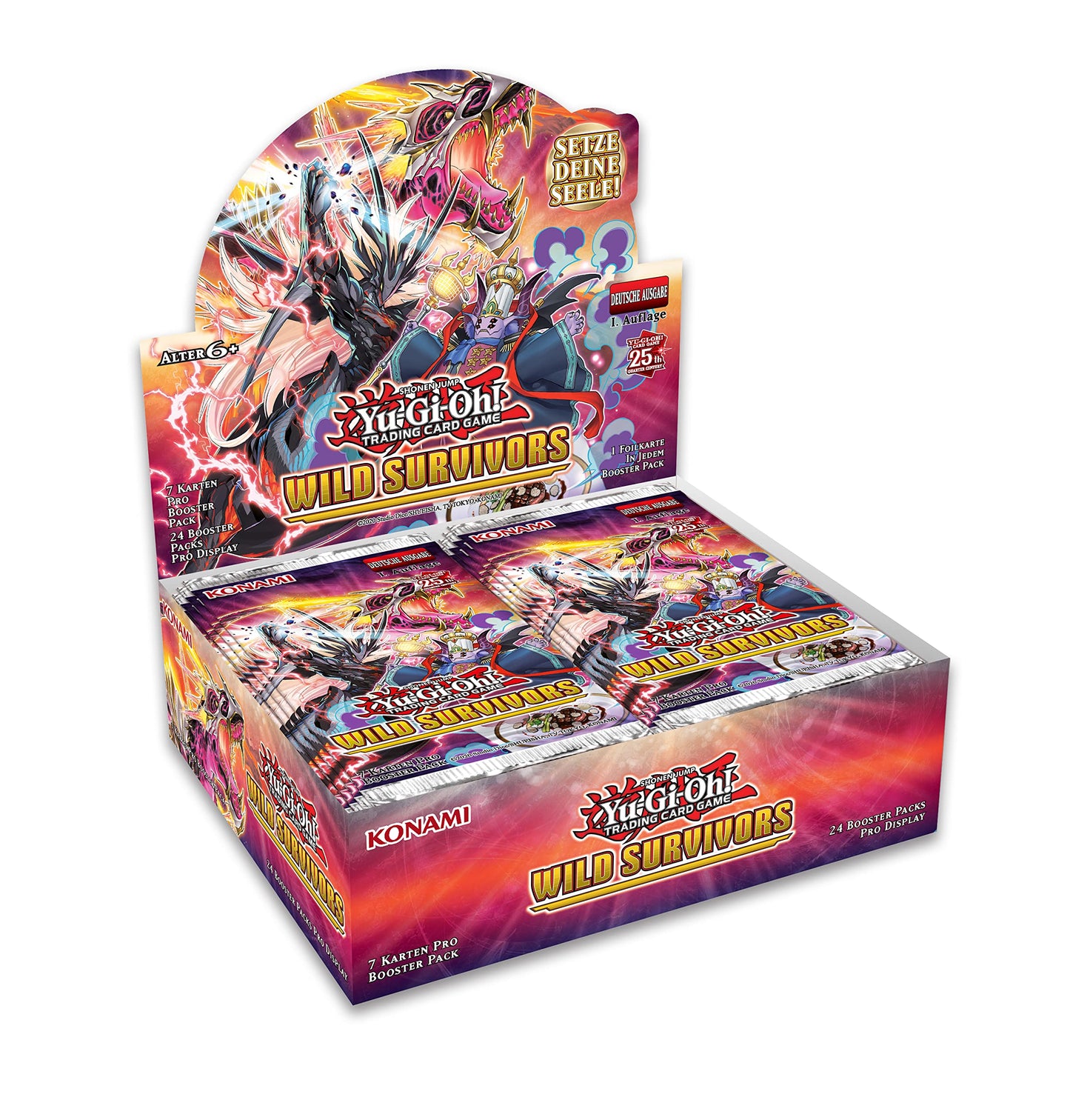 Yu-Gi-Oh: Wild Survivors Booster Display