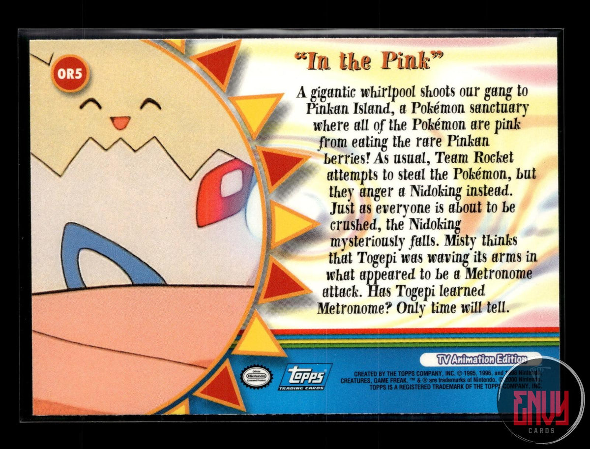 In The Pink LP #169 Topps Trading Cards Series 3 Pokemon
