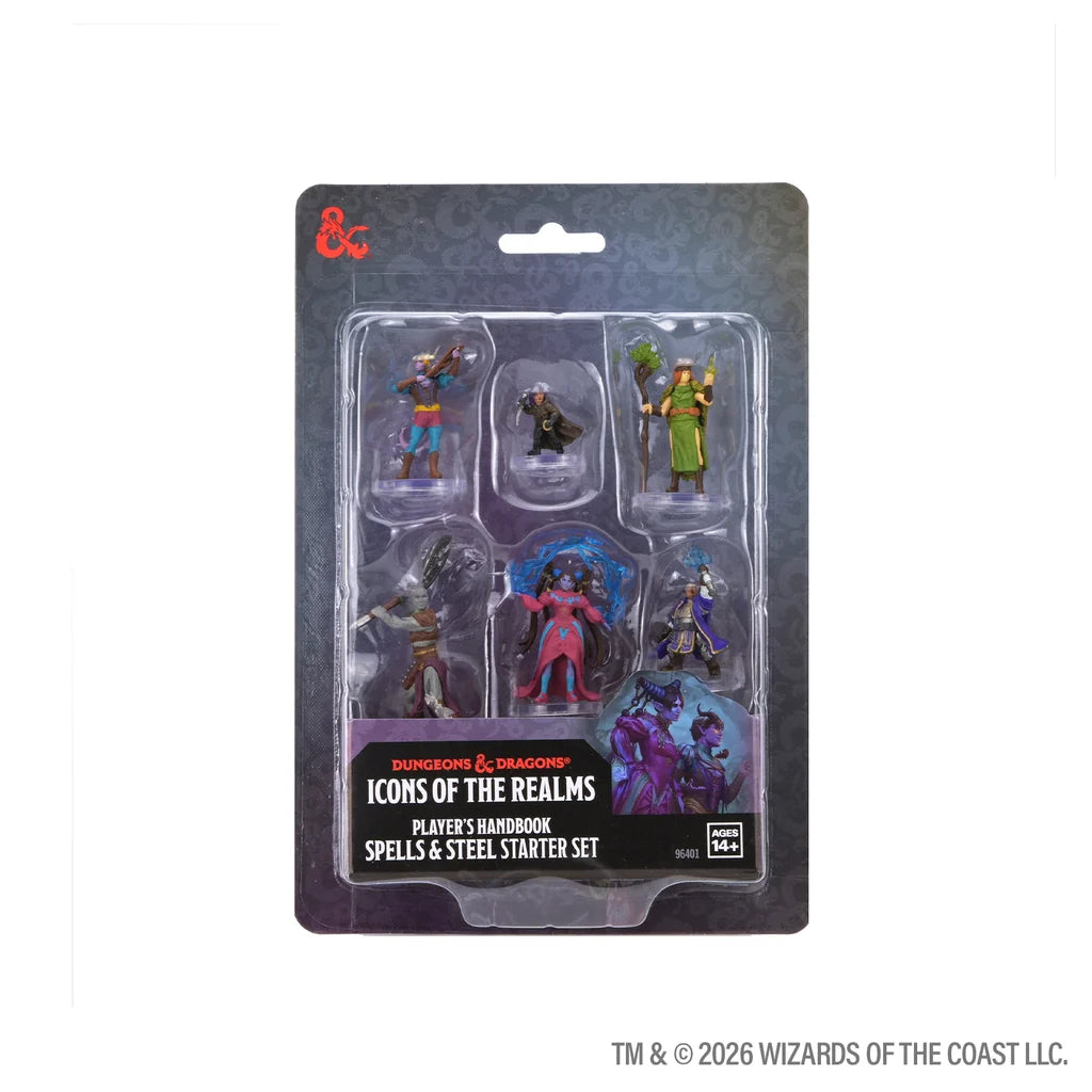 D&D Icons of the Realms: Player's Handbook - Spells & Steel Starter Set
