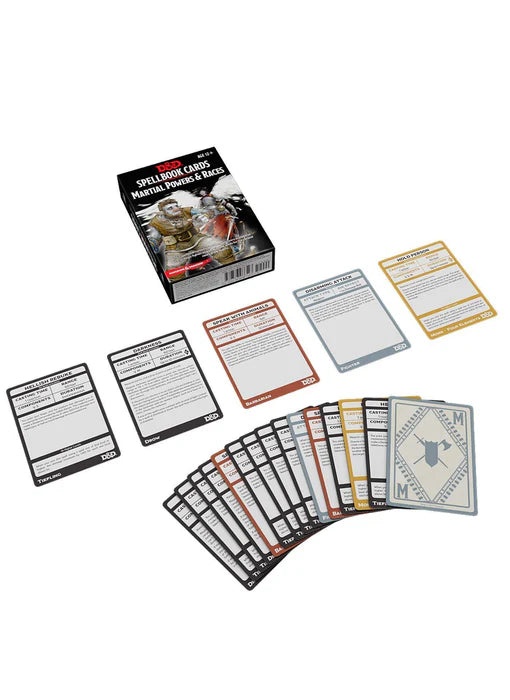Dungeons & Dragons: Spell Book Cards: Martial Deck Card Game (8 Players)