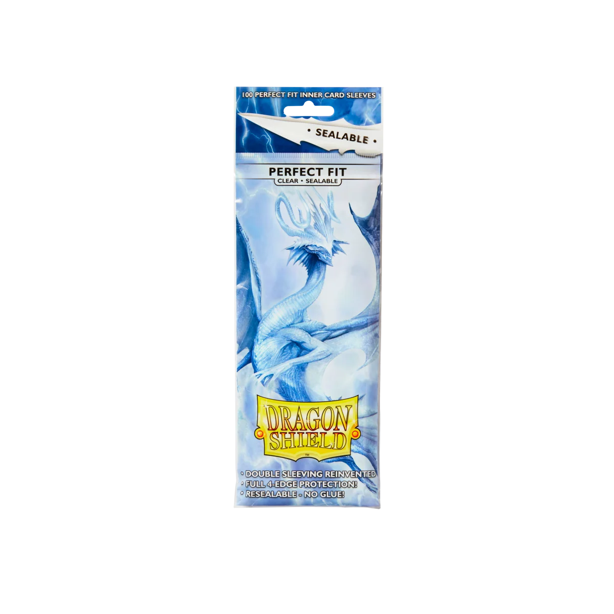 Dragon Shield Sleeves: Perfect Fit Standard Sealable - Clear 100CT