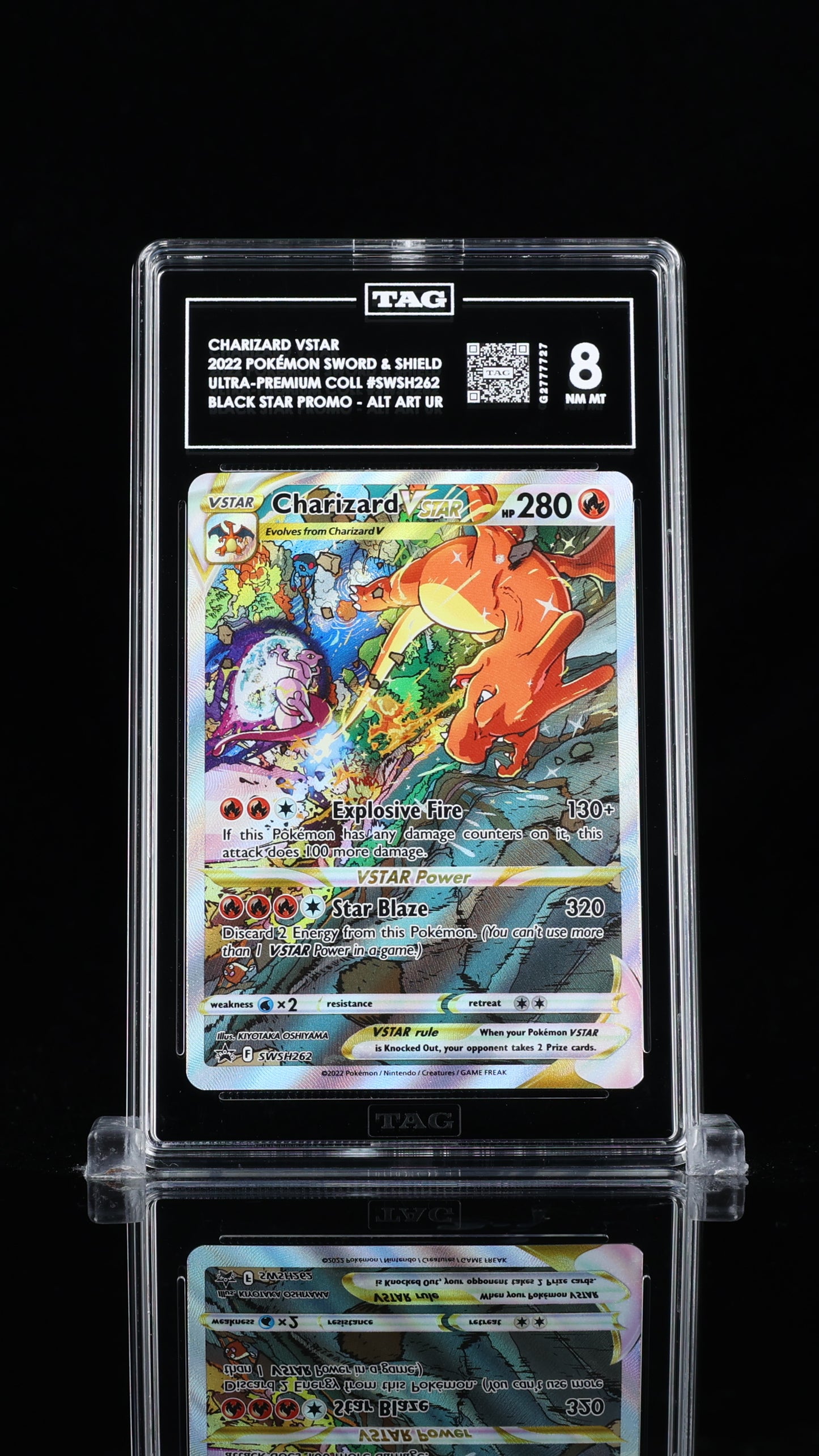 Charizard VSTAR Promo UPC SWSH262 TAG 8