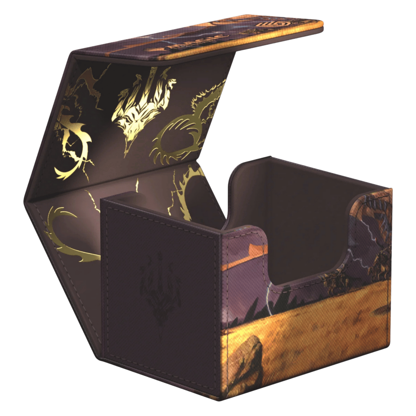 Deck Case: Sidewinder 100+ Xenoskin MTG- Tarkir Dragonstorm (Multiple Designs)