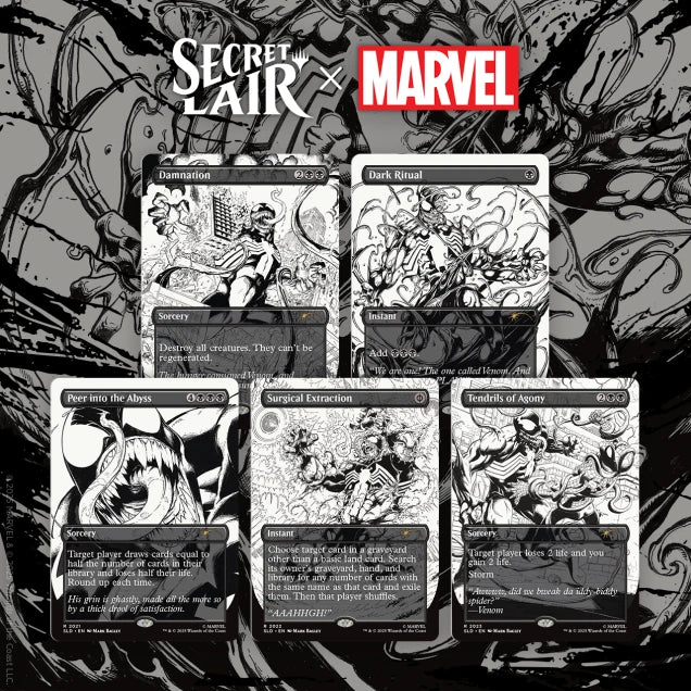 MTG: Secret Lair x Marvel’s Spider-Man