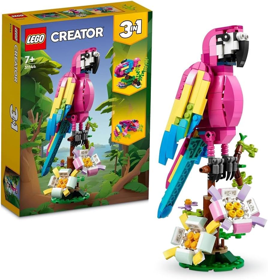 LEGO: Exotic Pink Parrot 31143 3in1