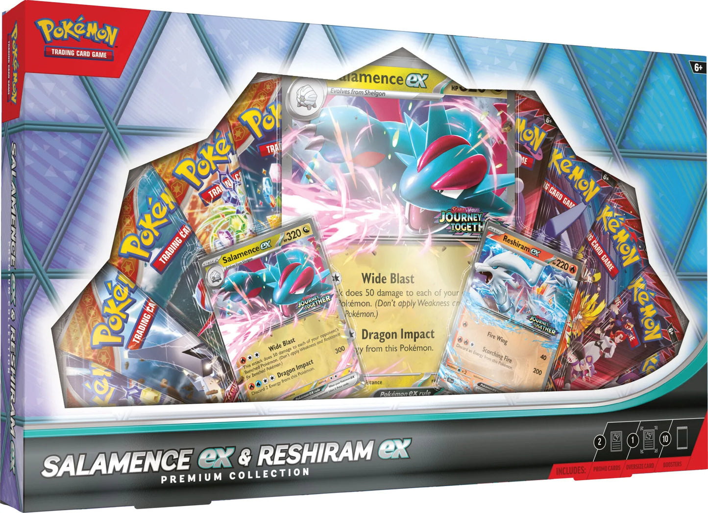 Pokémon TCG: Salamence ex & Reshiram Ex Premium Collection