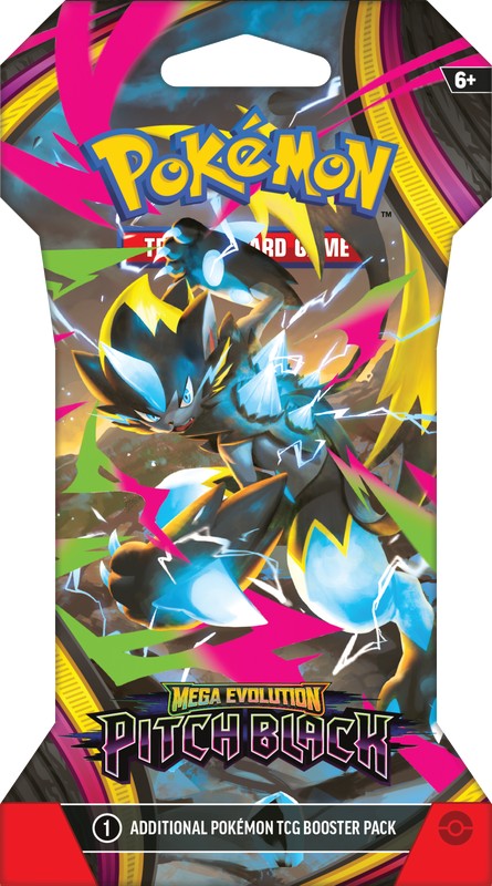 Pokemon TCG: Mega Evolution: Pitch Black ME05 Sleeved Booster