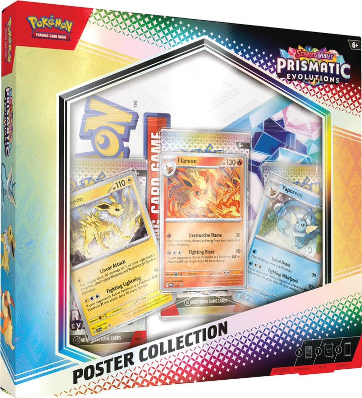 Pokemon Scarlet & Violet Prismatic Evolutions- Poster Collection