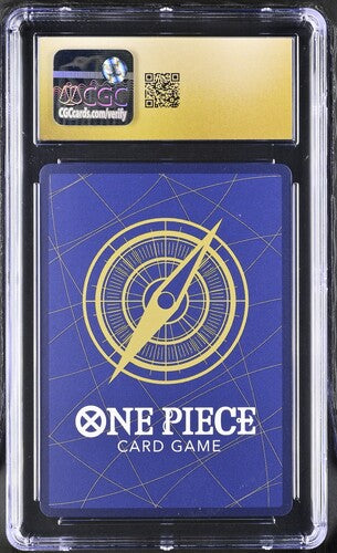 Monkey D. Luffy OP11-118 A Fist of Divine Speed Manga Alt Art Parallel Japanese CGC Pristine 10