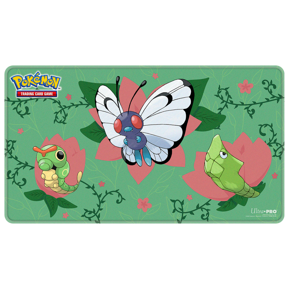 Ultra Pro Stitched Playmat Pokemon Caterpie Evolutions