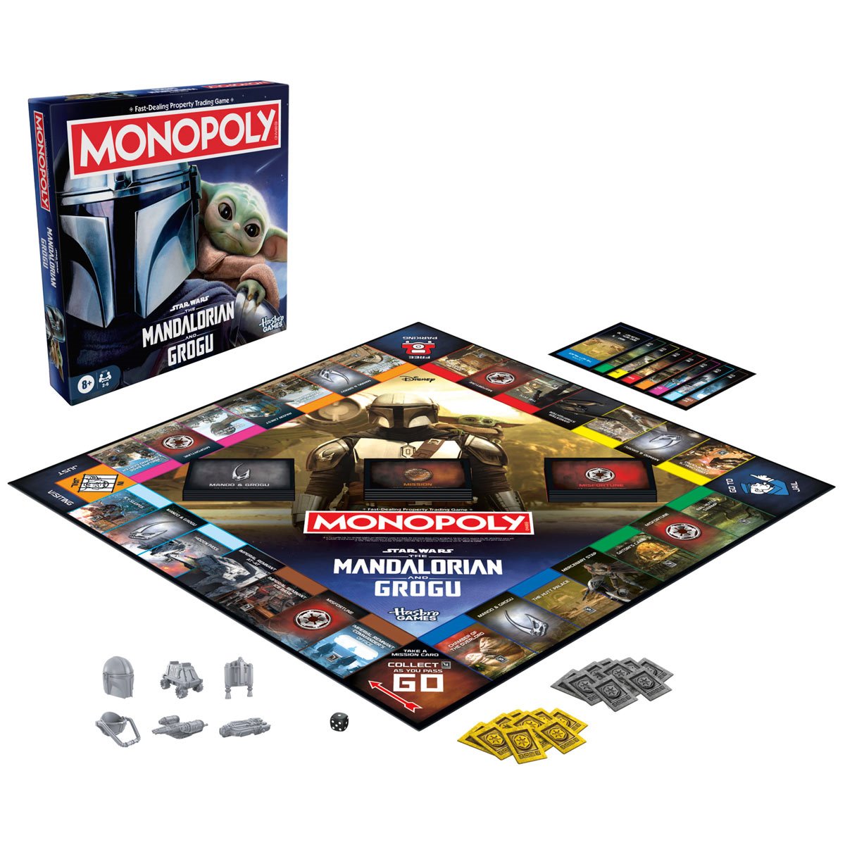 Monopoly: The Mandalorian and Grogu Board Game