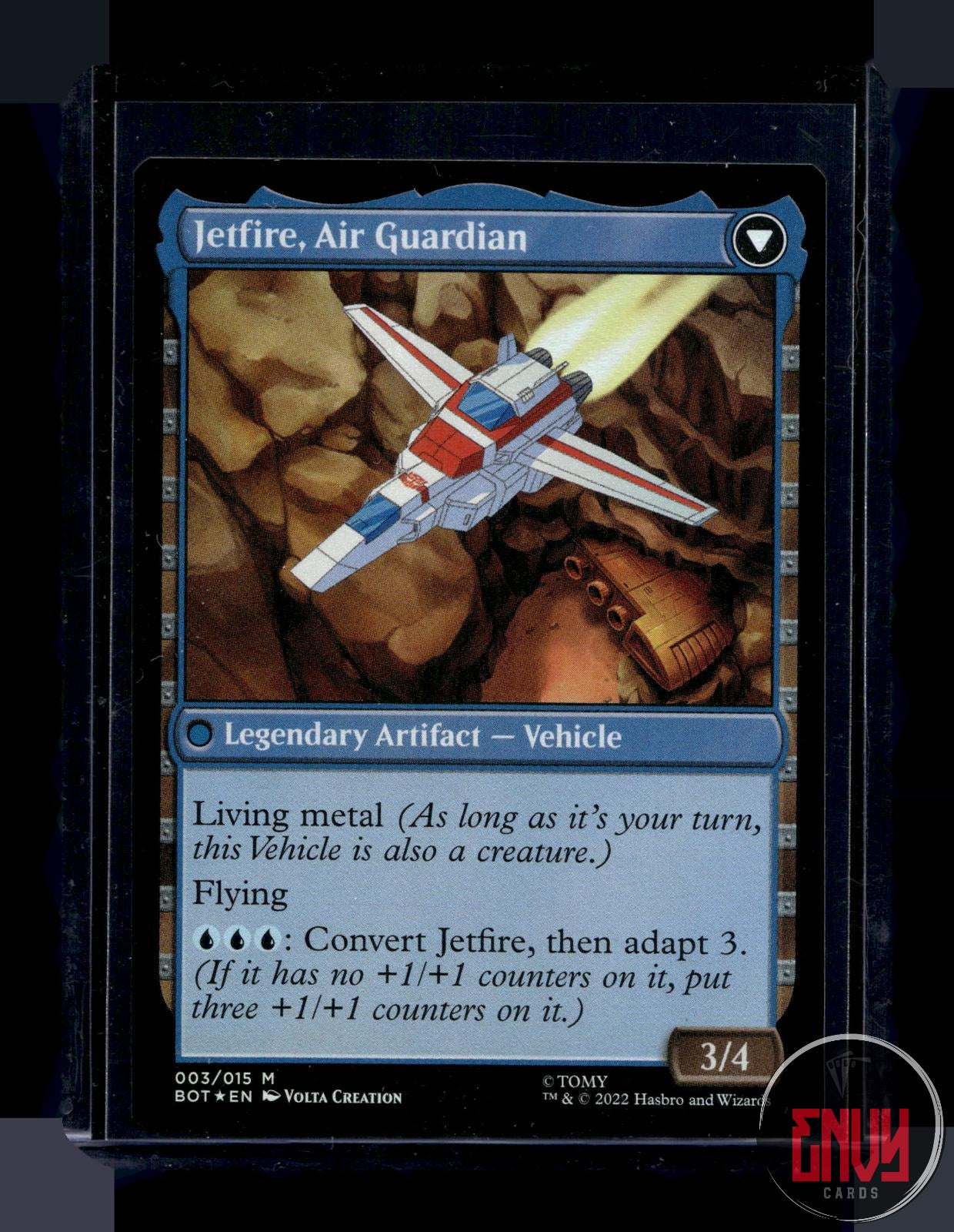 Jetfire, Ingenious Scientist LP 3 Mythic Universes Beyond: Transformers Foil