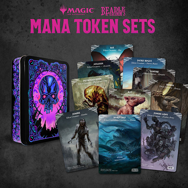 MTG: Metal Token Set (Different Styles)