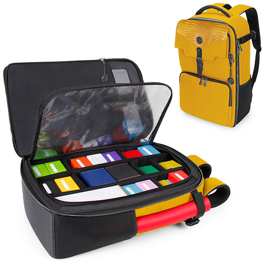 Backpack: ENHANCE Card Storage Backpack- Gold, Collector's Edition