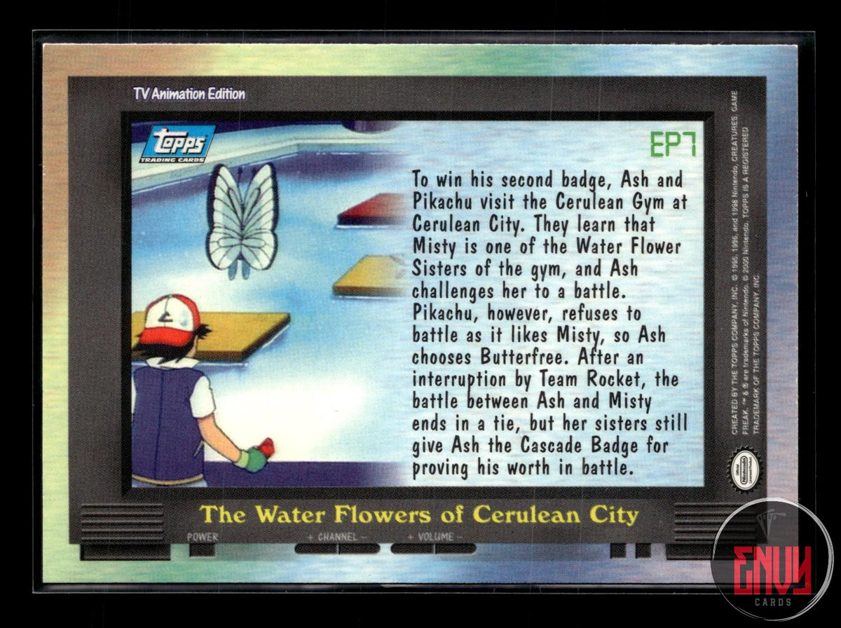 EP7 The Water Flowers of Cerulean City LP #129 Topps Trading Cards Series 2