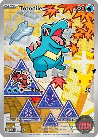 Totodile Near Mint 048 Promo ME: Mega Evolution Promo Pokemon