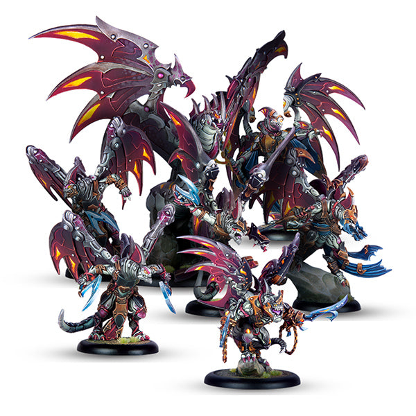 Warmachine: Two-Player Starter Set- Shadows & Scum (Khymaera & Southern Kriels)