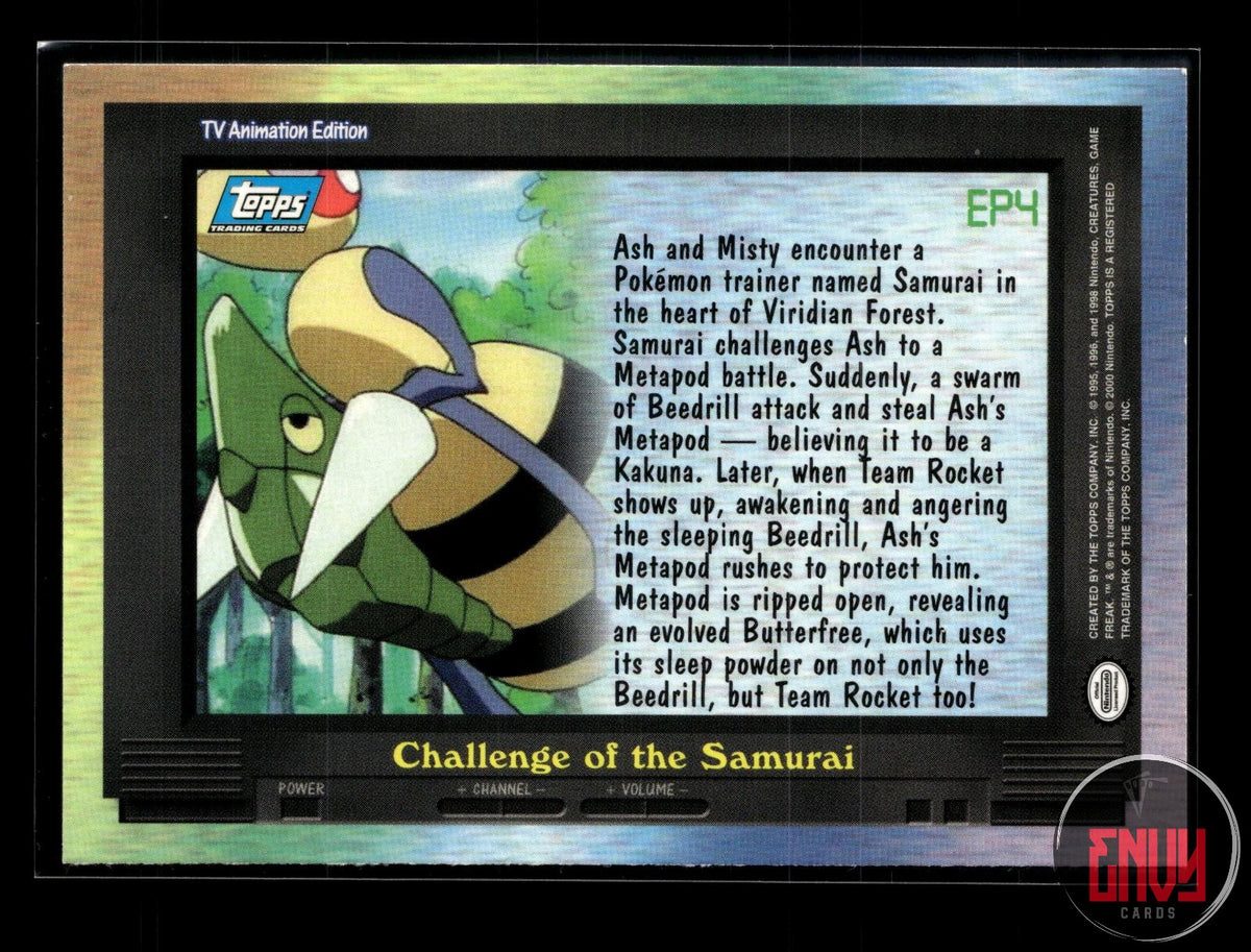 EP4 Challenge of the Samurai LP #126 Topps Trading Cards Series 2 Pokemon