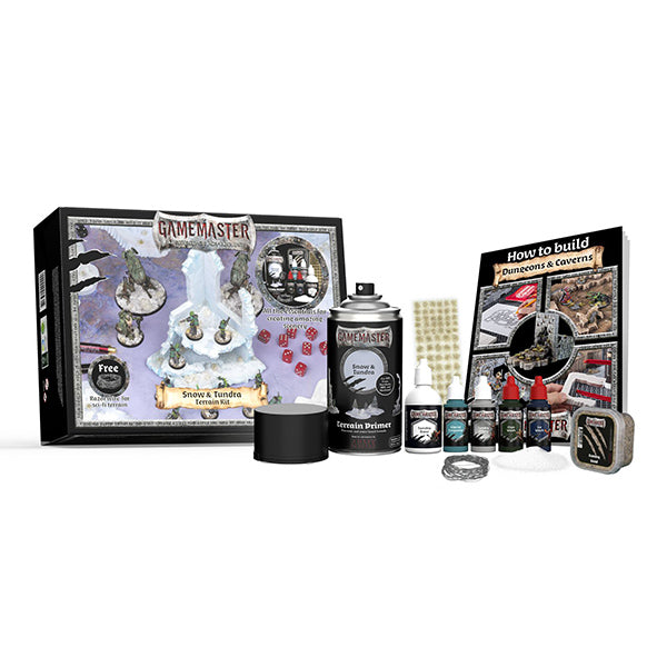 Gamemaster: Terrain Kit- Snow & Tundra Terrain Kit