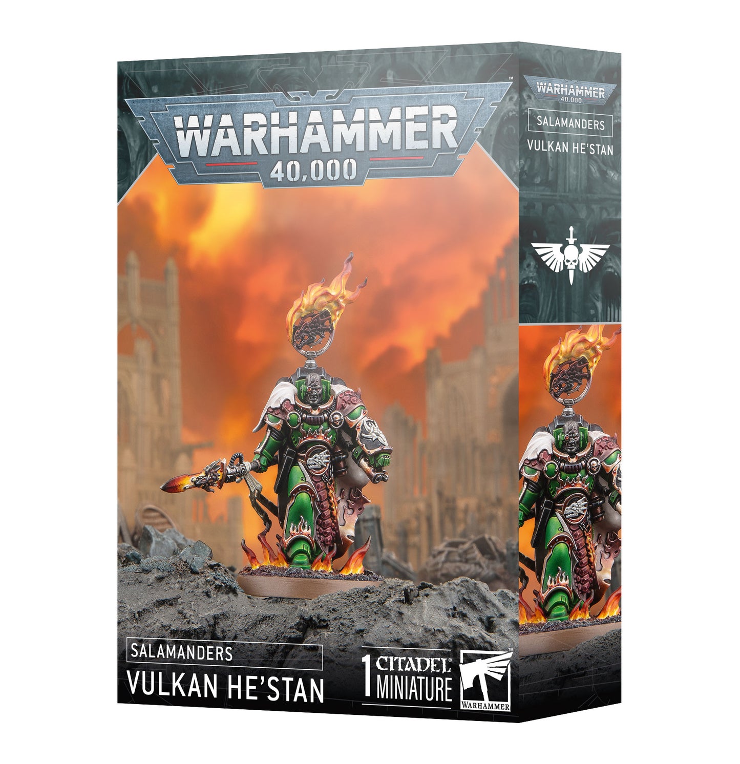 Warhammer 40K: Salamanders Vulkan Hestan
