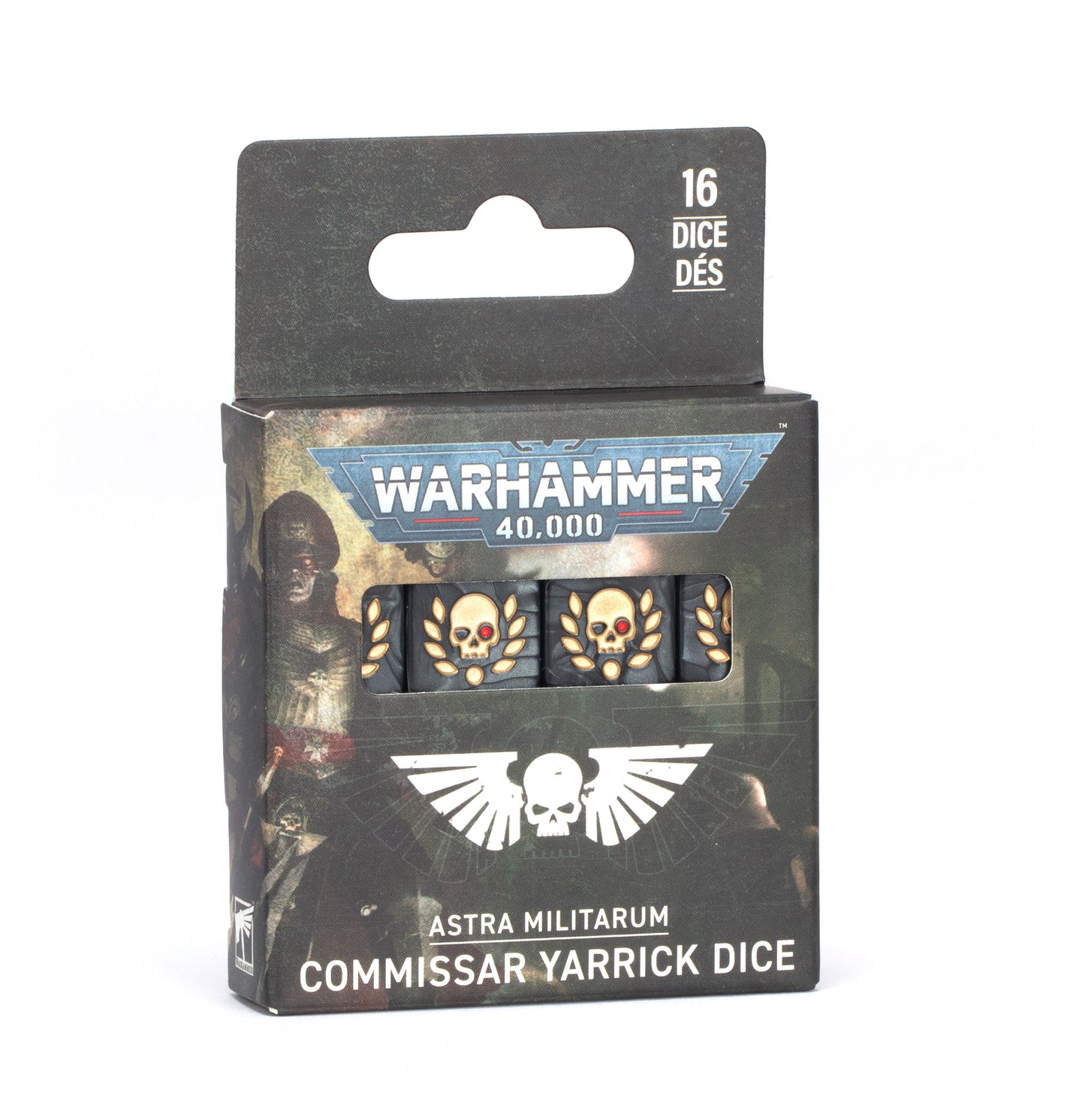 Warhammer 40k: ASTRA MILITARUM: COMMISSAR YARRICK DICE