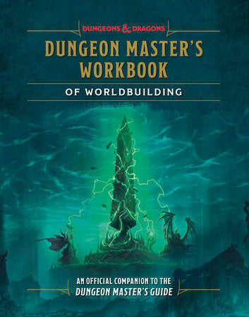 DUNGEONS & DRAGONS: DUNGEON MASTER`S WORKBOOK OF WORLDBUILDING HC