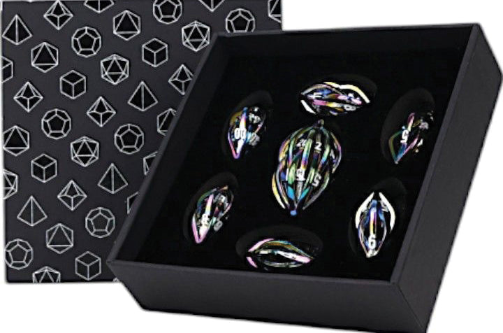 Let's Play Games LPG Dice: Elliptic Hollow Dice Set