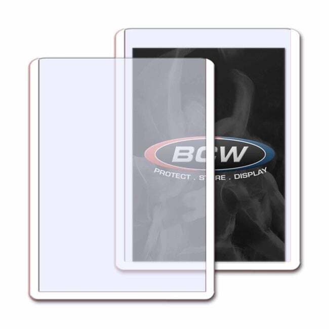 BCW 3x4 Top Loader - Multiple Colors