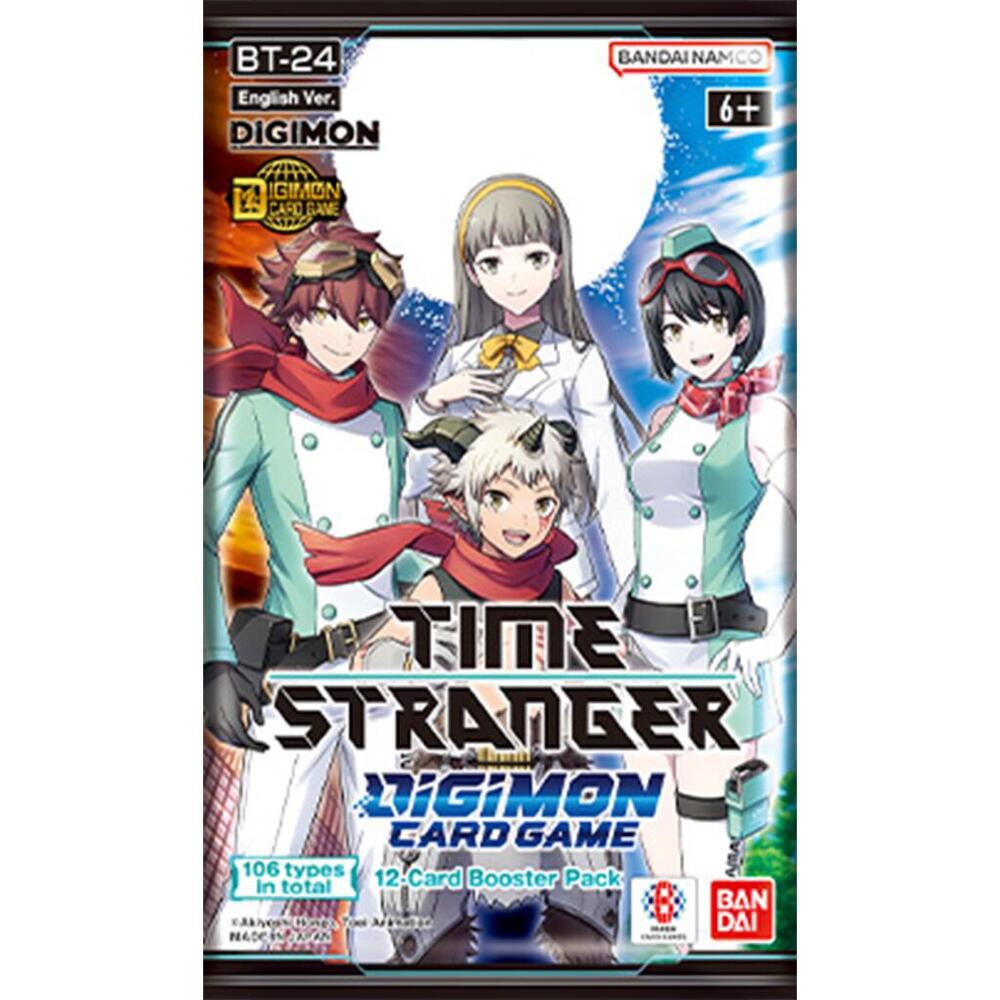 Digimon Card Game: Time Stranger Booster Pack - Time Stranger (BT-24)