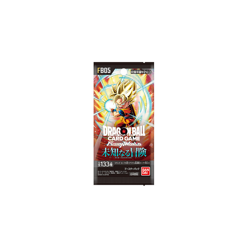 Dragon Ball Fusion World: New Adventure FB05 Booster Pack