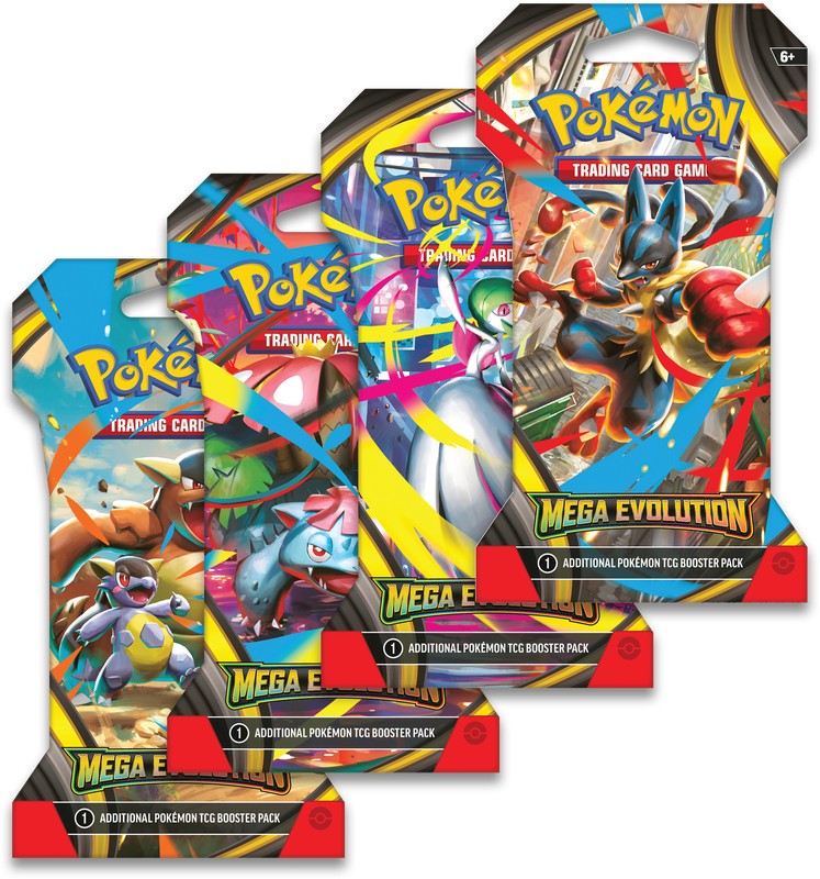 Pokemon TCG: Mega Evolution ME1 Sleeved Booster Pack