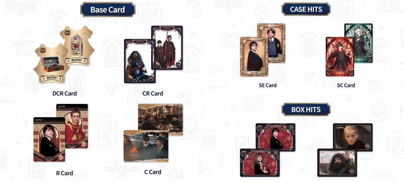 LETOGOODS HARRY POTTER AND THE SORCERER'S STONE SERIES COLLECTIBLE CARDS