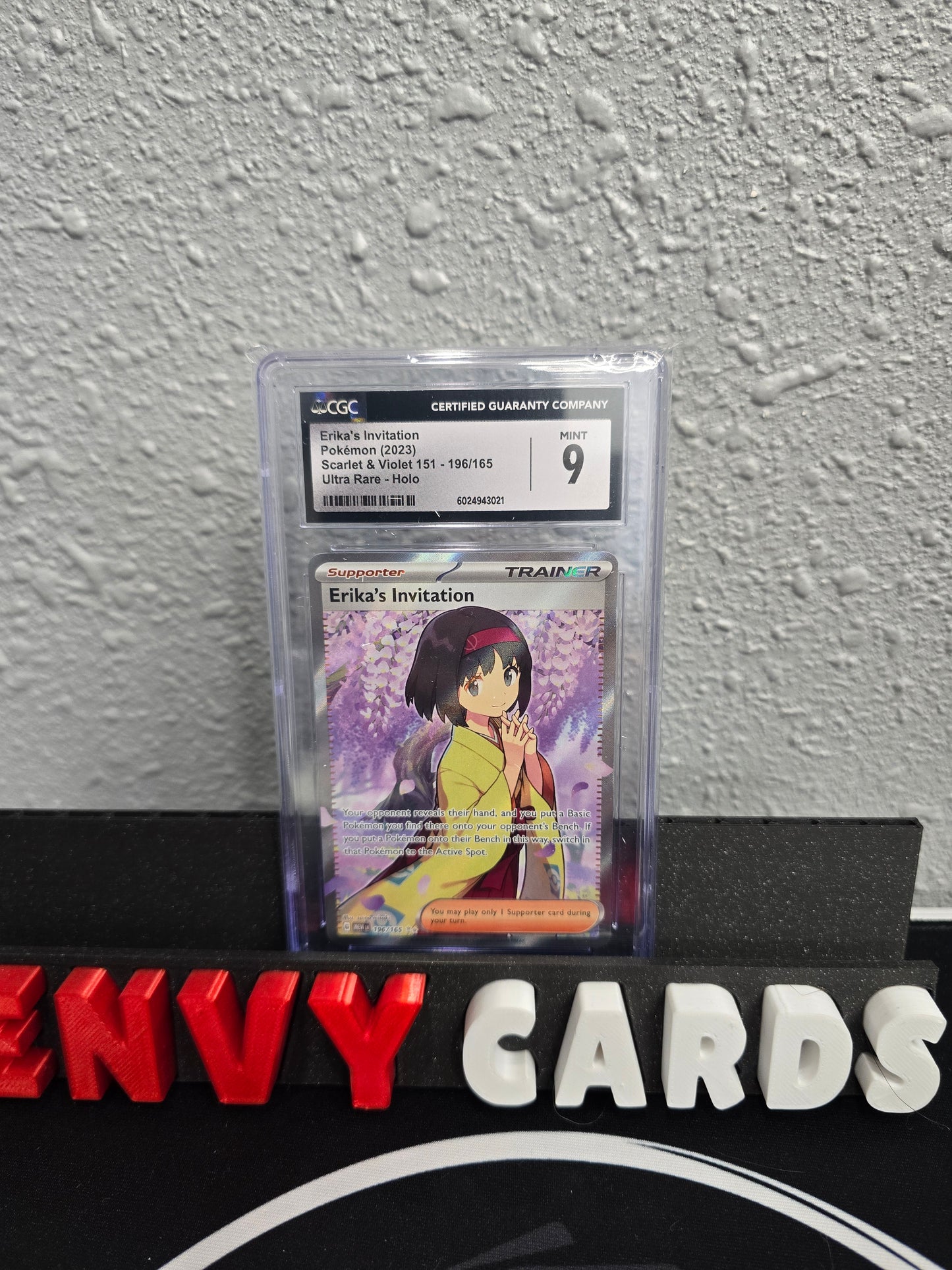 Erika's Invitation Full Art S&V 151 196/165 CGC 9