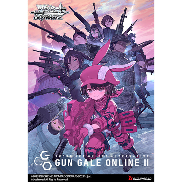 Weiss Schwarz: SAO Alternative Gun Gale Online 2 Extra Booster Display